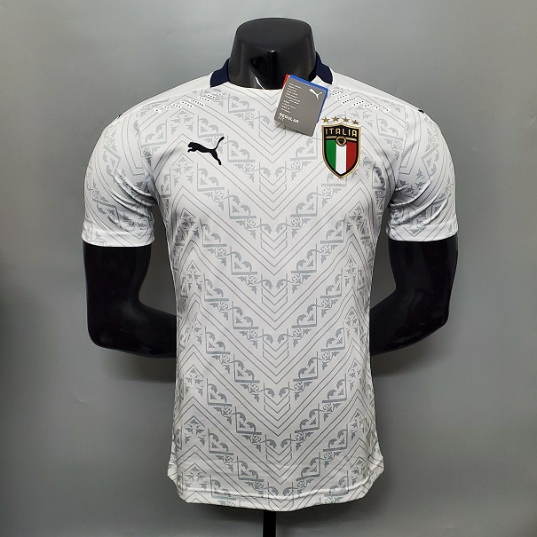 AAA Quality Italy 2020 European Cup Away Jersey(Player)